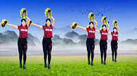 大家找的花球舞《山河美》国庆节送给正能量的您