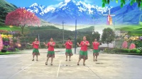 义门新村广场舞《哥哥妹妹》编舞水蜜桃 演示：义门新村舞蹈队。