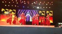 张家场爱美之舞健身队――印巴舞串烧。99广场舞沧州基地挂牌一周年庆典