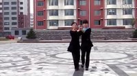 信步闲庭姐妹情——双人广场舞 《快乐牛羊》第二版