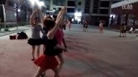 杨妹布艺广场舞圈圈舞《红红火火的石榴花》