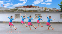 雨花石舞队《康若梅朵》换背景漫步广场舞制作作品展示
