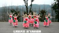 广场舞 《微笑》宋祖英演唱 达州翠屏仙鹤舞蹈队表演