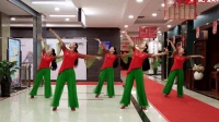 商场里5名舞蹈演员跳古典舞《九张机》真美! 琴艺舞苑广场舞