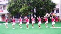 迎元旦, 幼儿园老师们加班排练舞蹈《红梅赞》湖南紫玫瑰广场舞