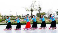 2017年舞蹈家们评选出最好看的藏族舞《天籁之爱》沙冲珊瑚广场舞