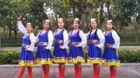 2018年最好看的藏族舞《美丽的九寨姑娘》德阳如意广场舞