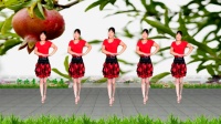 河北青青广场舞《石榴红了》16步附口令教学, 小调情歌, 有趣好听