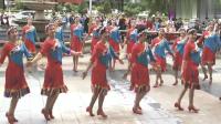 广场舞大赛民族舞蹈《情满天路》