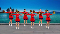 巧妹广场舞《中国歌最美》队形花球舞
