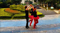 TSH视频-大众广场舞蹈-伦巴一拖二-姑娘我爱你