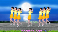 河北青青广场舞《白天的月亮》32步, 动感优美, 清新时尚, 好听好看