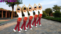 燕子广场舞5211《天竺少女》演示版 印度舞风格 时尚好看 简单易学