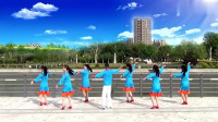 中国男子20强青春双龙广场舞 科尔沁之恋 表演 团队版