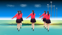 原创32步《中国红》动感大气, 简单易学 2018最新广场舞
