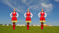 红豆广场舞精选《格桑拉》欢快藏族风格