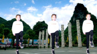 2019流行舞曲《驰骋》广场舞，7岁小姑娘跳的棒极了！满满正能量