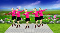 金社晓晓广场舞《打猪草》黄梅戏舞蹈