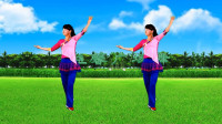 32步广场舞《草原情哥哥》欢快草原舞曲 简单易学的舞步 背面示范