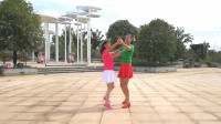 经典老歌广场舞《天下最美》两人搭配对跳 活力健身 悠扬好听