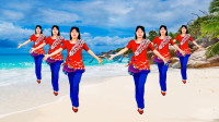 大众健身广场舞《印度最新藏歌》异域风情 活力热舞