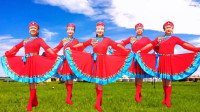美丽秋霜广场舞《跟我一起去草原》原创蒙古族舞蹈教学