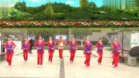 重庆冰彩广场舞《红红的日子》编舞：漓江飞舞！