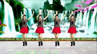 最新教学广场舞《边疆泉水清又纯》军民鱼水情意深，演唱：张可儿