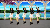 气质美女广场舞《闯码头》节奏欢快，32步简单时尚好看极了！