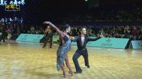 A组拉丁舞双子星柔美伦巴起舞WDSF国际公开赛