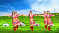 经典藏族民歌《格桑拉》广场舞，简单32步附教学，好听好看好学