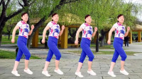 玫香广场舞《DJ全是爱》网红64步健身操教学