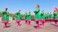 广场舞《蒙古姑娘》节奏欢快，舞蹈时尚大方，一起来跳舞吧