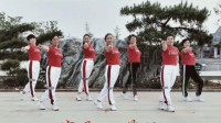 济南春玲广场舞《夜之光》动感健身团队演示教学