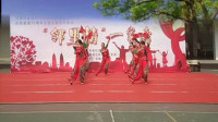 凤凰传奇歌曲《一起红火火》团队广场舞舞蹈表演 现场真的不错