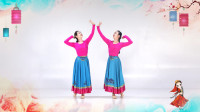糖豆广场舞课堂《维吾尔姑娘》，新疆舞简单教学