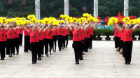 宜章县老年大学庆祝建党98周年活动（2）中夏广场舞队 太极拳队 视频原创