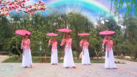 7月最火最热广场舞《小河淌水》河南鲁山叶园爱舞者集体演示