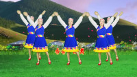 经典老歌广场舞《盛开的马兰花》嘹亮的歌声，优美的舞姿，附教学
