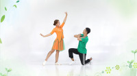糖豆广场舞课堂《一生离不开的是你》2019双人舞流行对跳