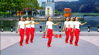 迷采广场舞《中国美中国梦》时尚健身 分享给大家欣赏 每天跳一跳