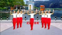 迷采广场舞《中国美中国梦》时尚健身 分享给大家欣赏 每天跳一跳