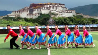 凤凰六哥广场舞《爱你无悔三千年》经典藏族舞教学