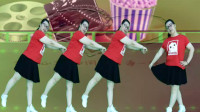 紫月兰香广场舞《我是真的好爱你》32步步子舞