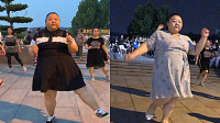 290斤胖妞跳广场舞减30斤收获爱情 舞姿曼妙被称“灵活胖子”