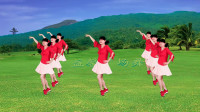 热门广场舞《三月三》十六步，挺简单，越跳越喜欢