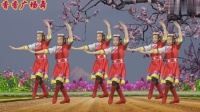 藏族民歌广场舞《格桑拉》草原歌曲大气好听，欢快舞步一开始就跳