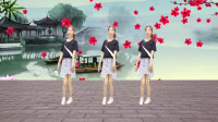 一首广场舞版《站在草原望北京》歌曲，小姐姐舞姿养眼动人，百看不厌