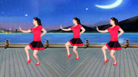 中秋节特献傣族广场舞 《水月亮》 歌曲清脆婉转 舞姿优美动人