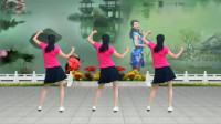 气质美女广场舞《中国好姑娘》适合室内做的健身操!